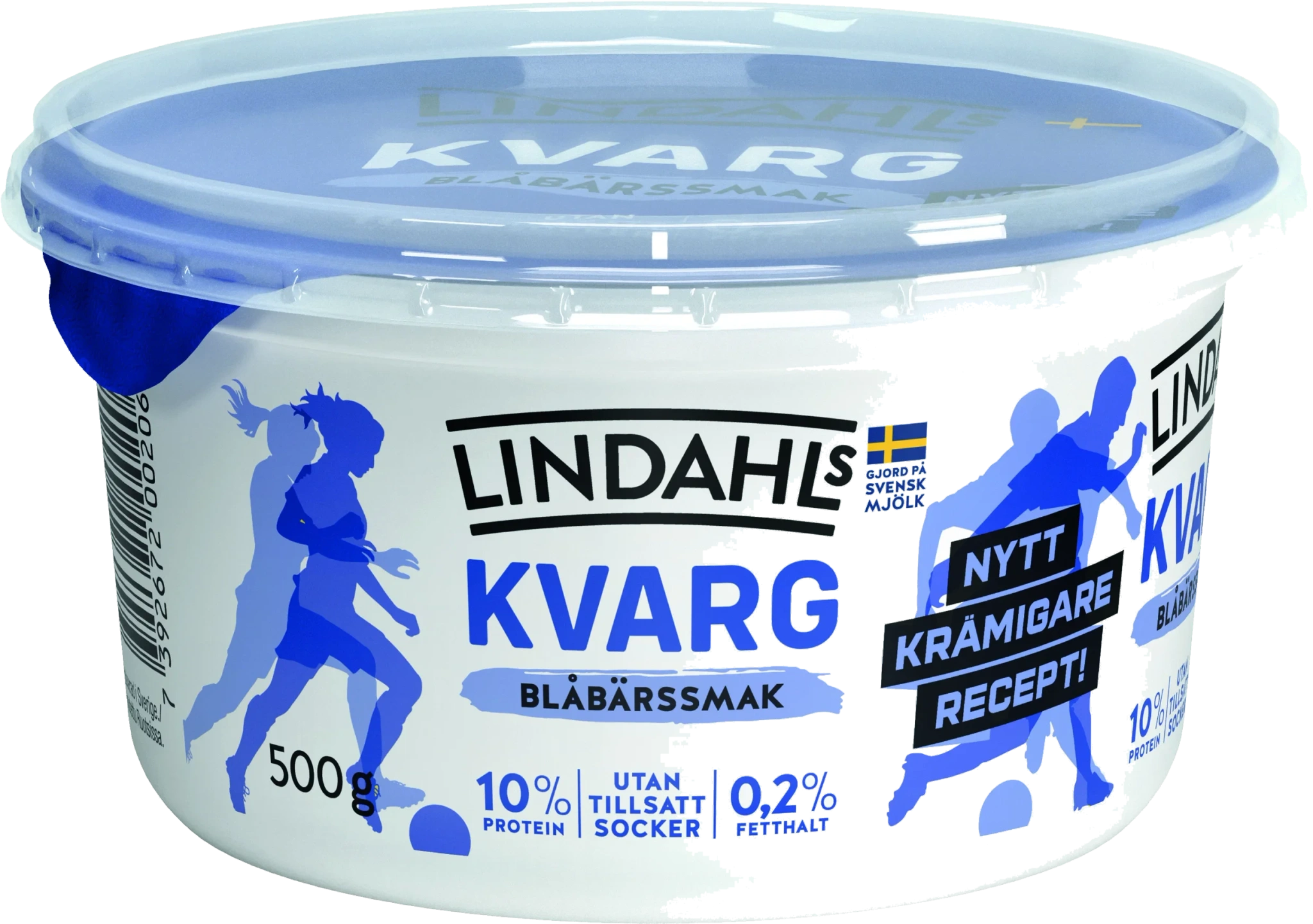 Kvarg blåbärsmak