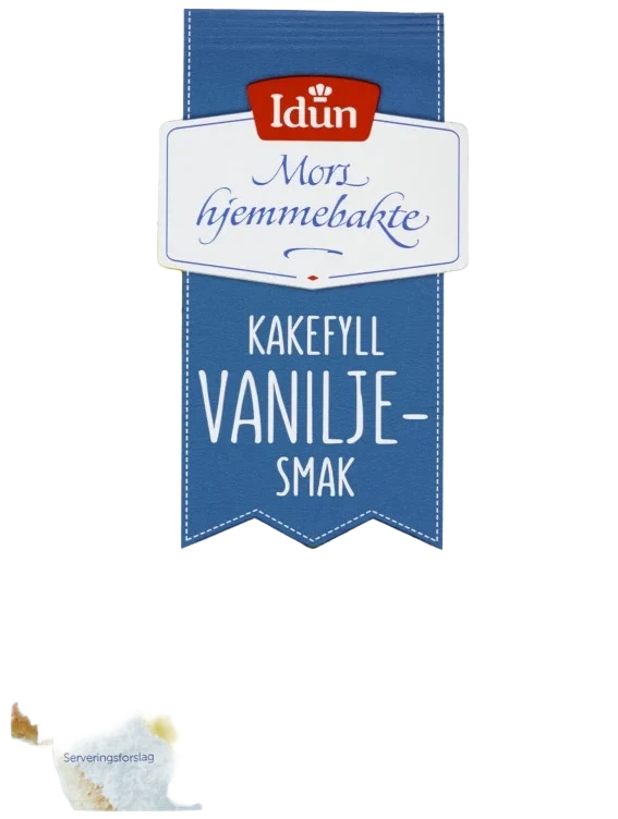 Idun Kakefyll Vaniljesmak 37g