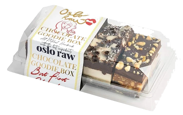 Chocolate Goodie Box 8pk 300g Oslo Raw