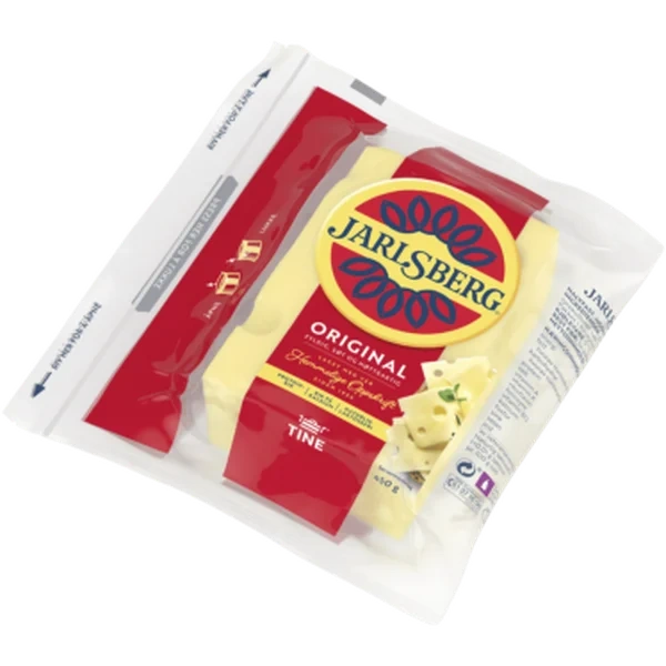 Jarlsberg Skorpefri 450g Tine