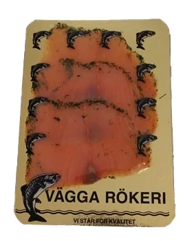 Gravad Norsk lax skivad
