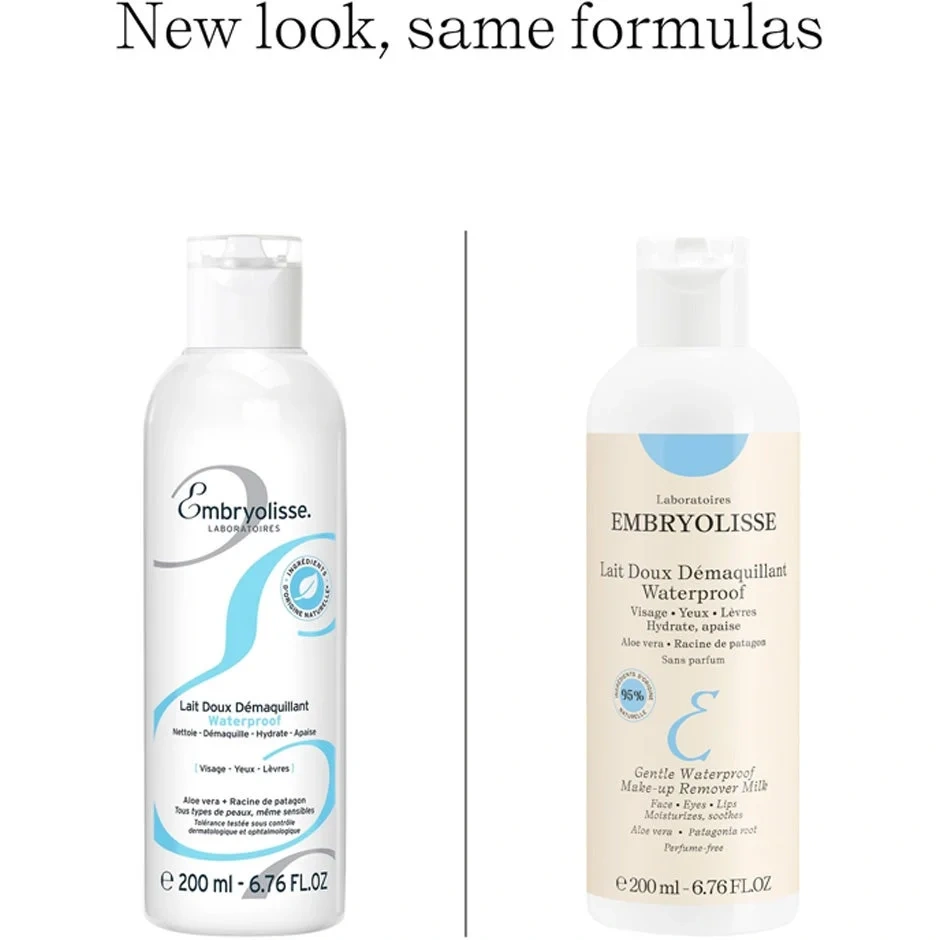 Embryolisse Gentle Waterproof Milky Make Up Remover Emulsion, 200 ml