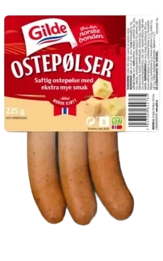 Spesialpølser Ostepølser 225g Enh