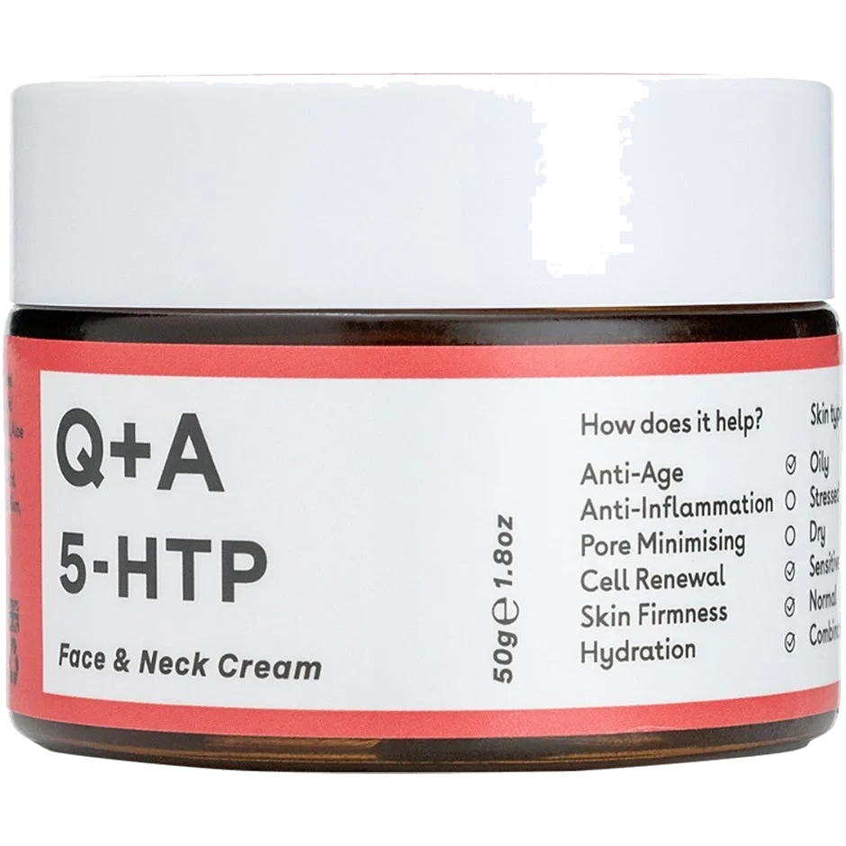 Q+A 5-HTP Face & Neck Cream