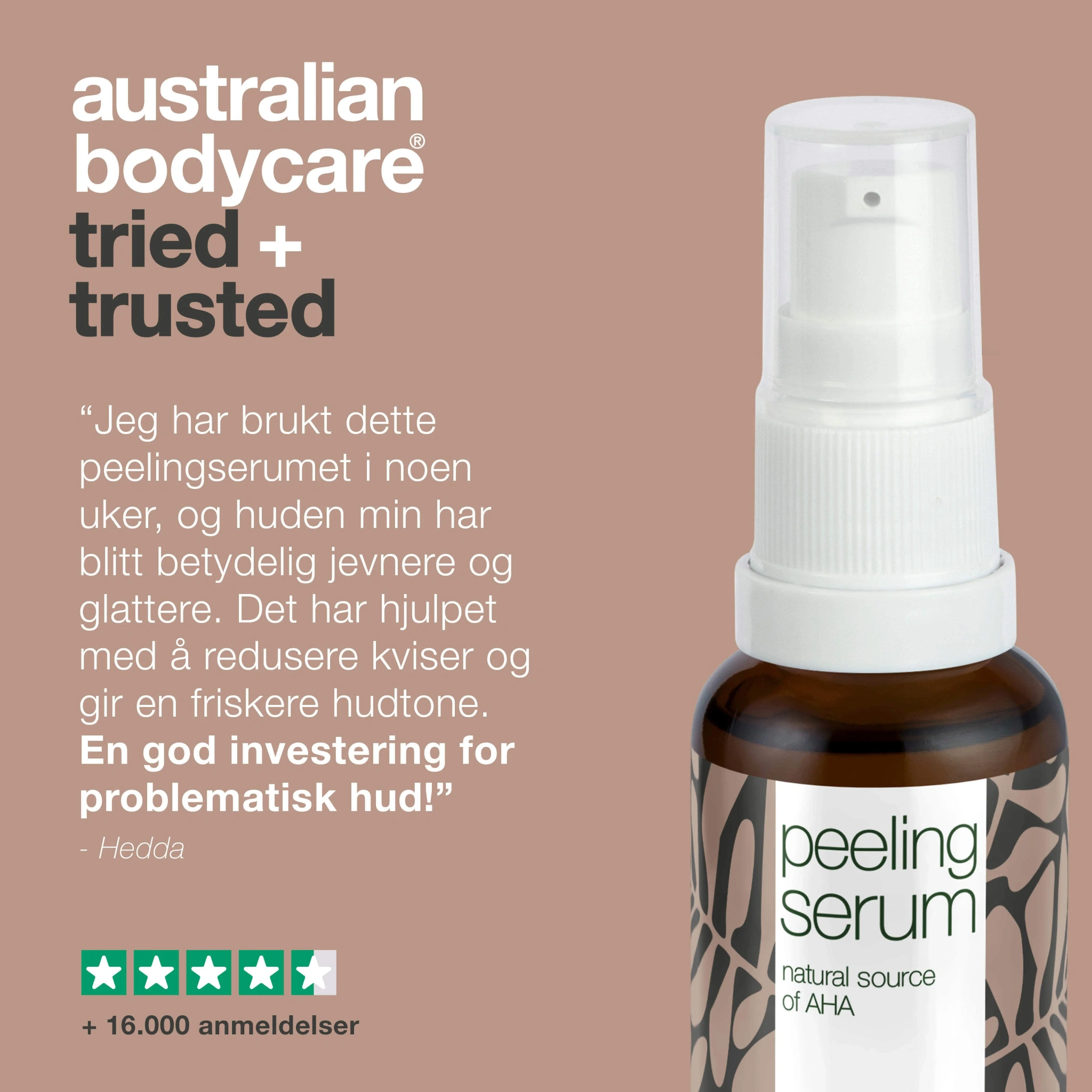 Peeling Serum med AHA fruktsyra