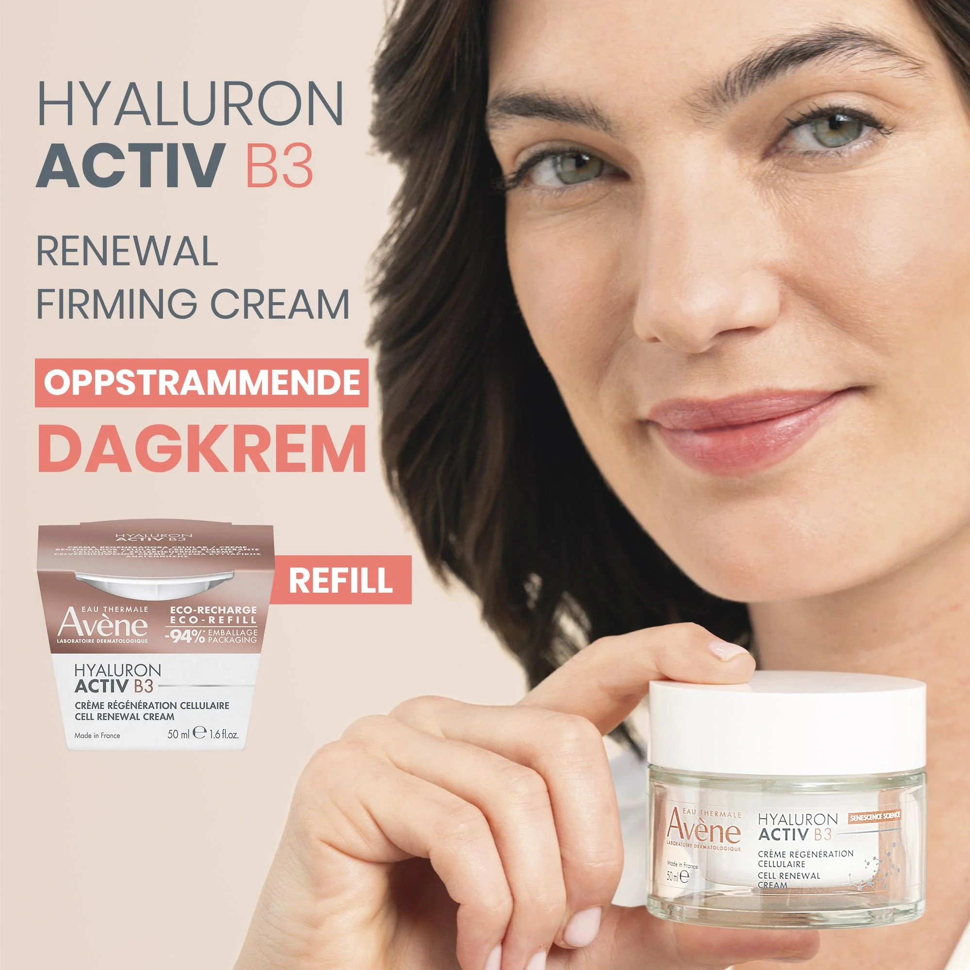 Avène Hyaluron Activ B3 Day Refill, 50 ml