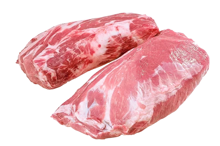 Svinenakke stor u/ben vakuum ca3,5kg   kg