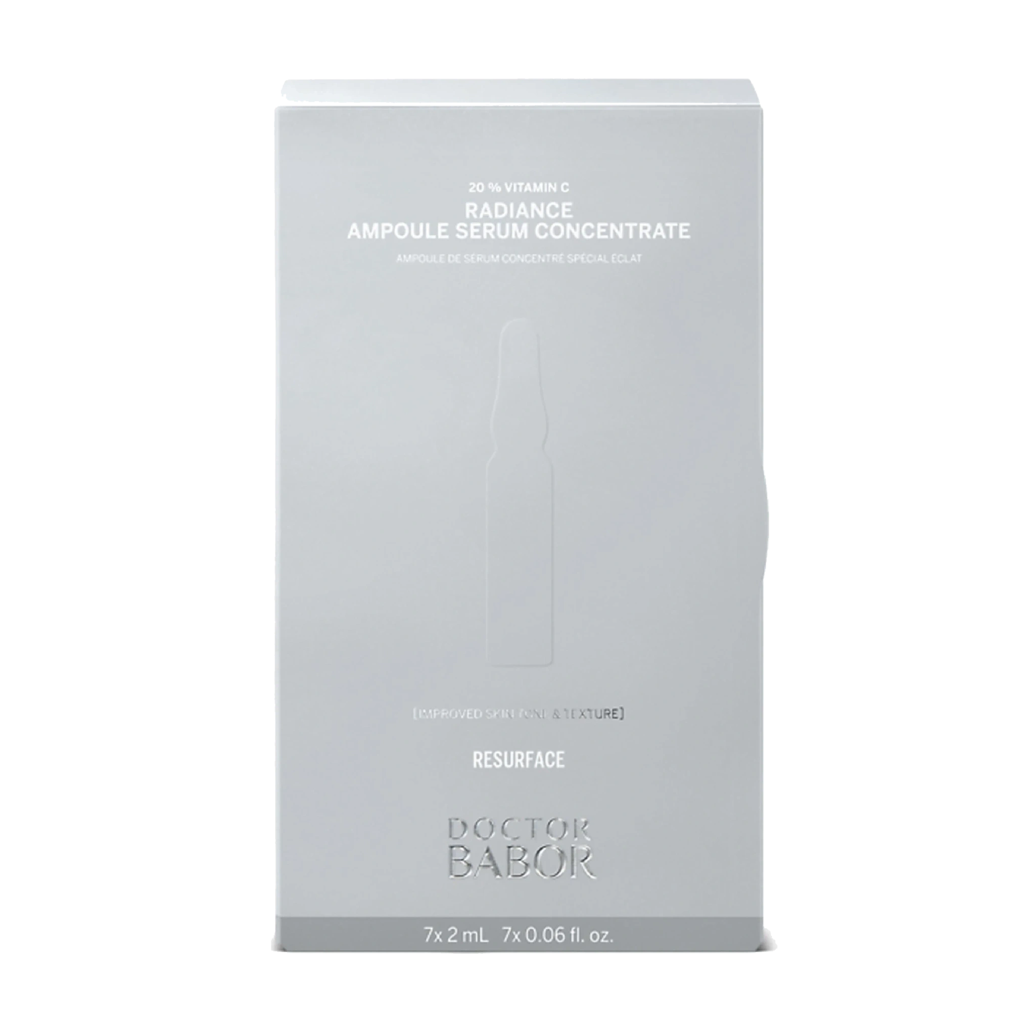 BABOR Doctor Babor Resurface Radiance Ampoule Serum Concentrate, 7 x 2 ml