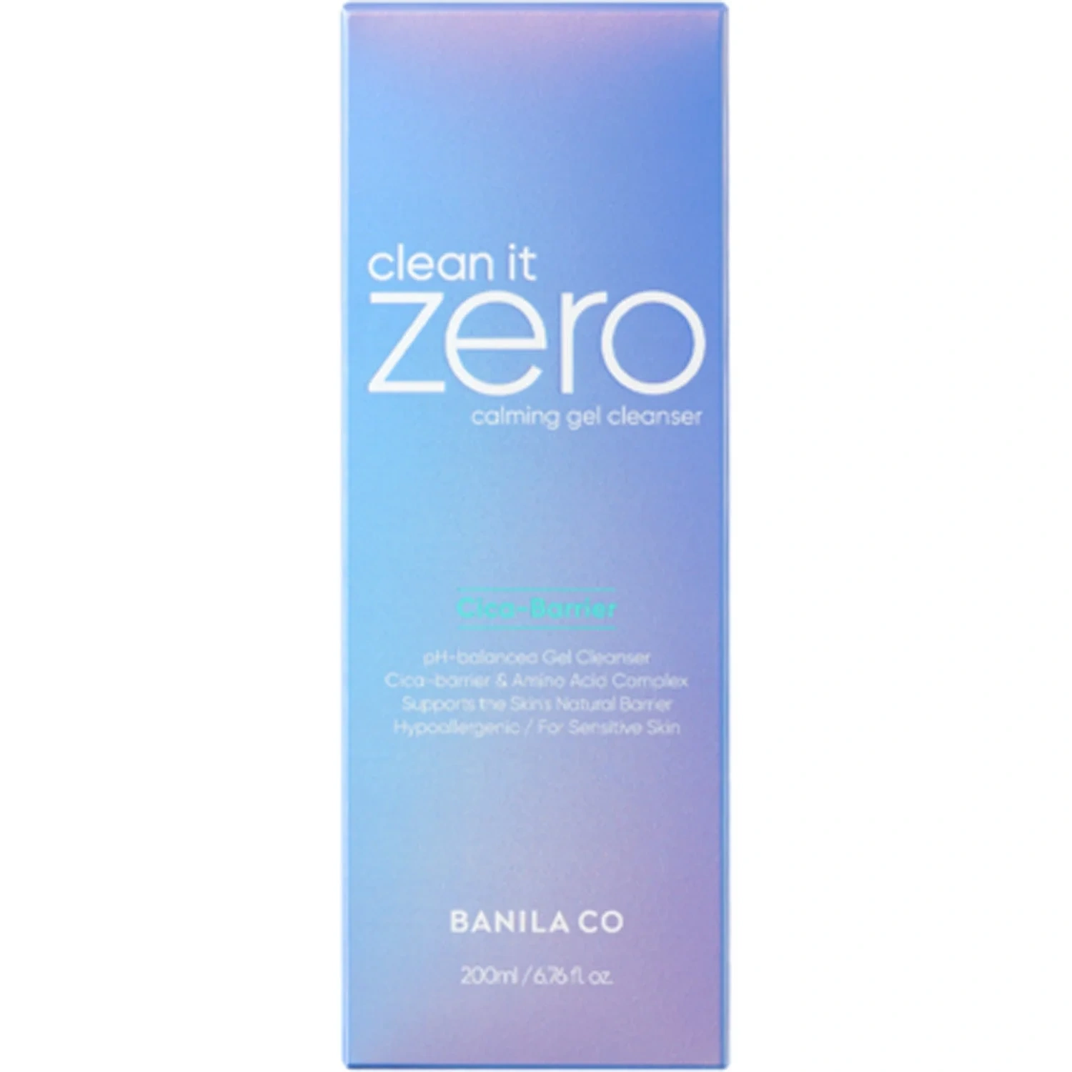 Banila Co Clean It Zero Calming Gel Cleanser