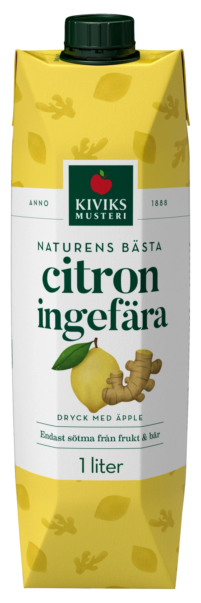Citron Ingefäradryck med Äpple