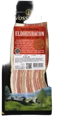 Eldhusbacon Skåret Skivet Vossakjøt