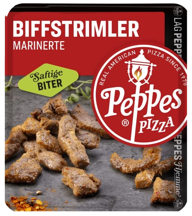 Biffstrimler 100g Peppes