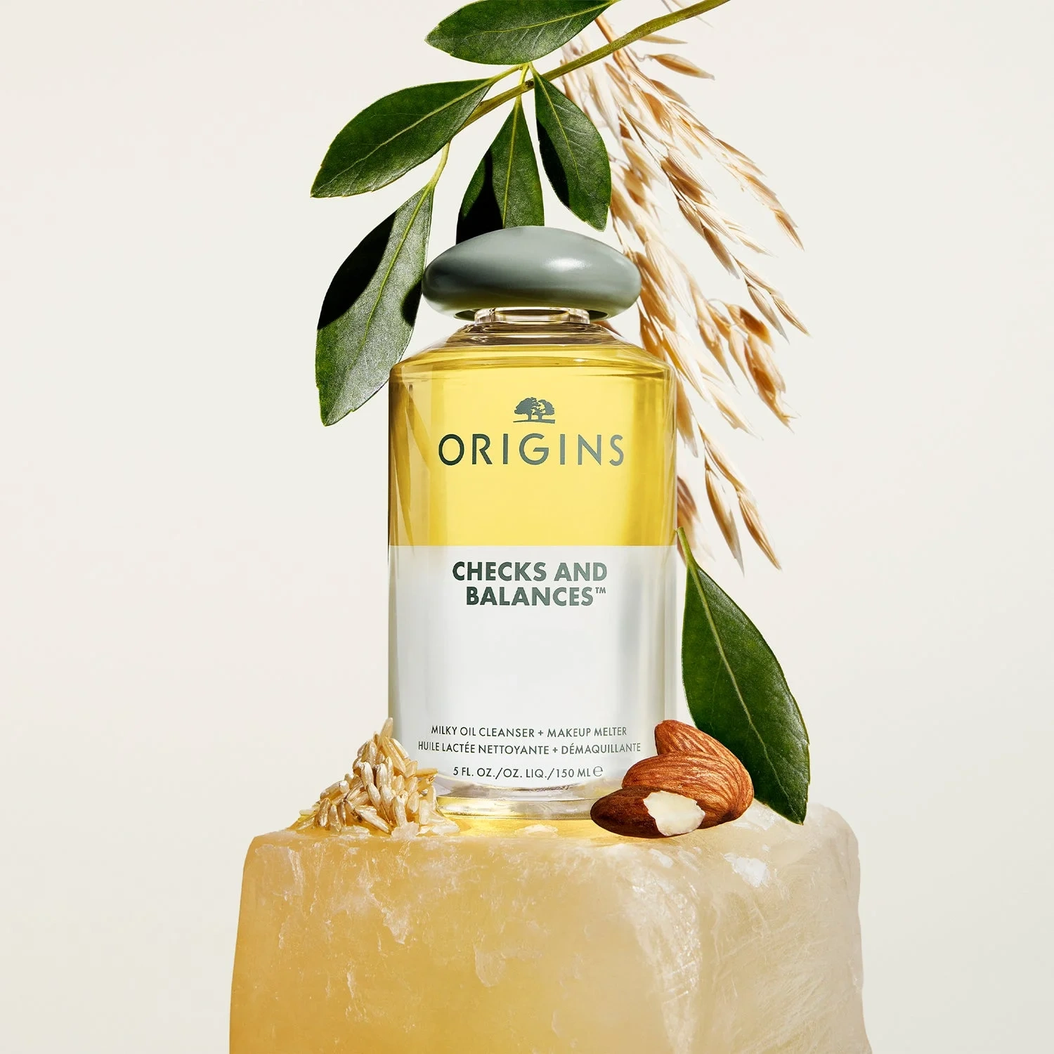 Origins Checks And Balances Milky Oil Cleanser + Makeup Melter 150 ml