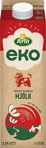 Arla Ko® Ekologisk Färsk standardmjölk 3.0%