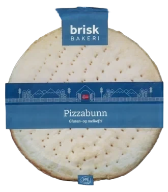 Pizzabunn lettsteikt glutenfri  300g