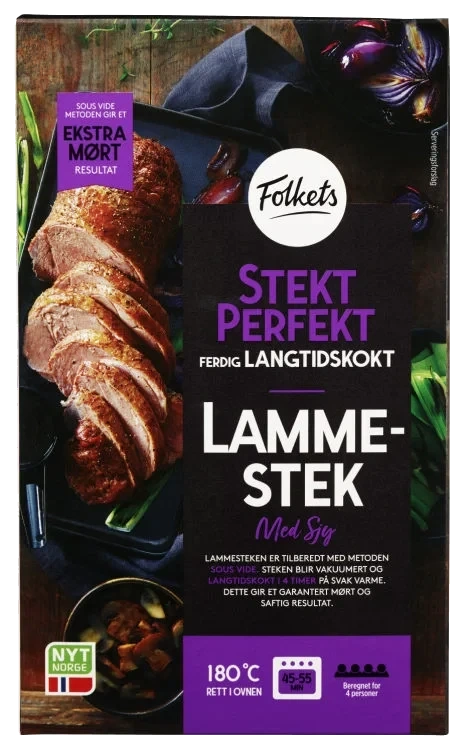 Lammestek M Sjy Ca1,3kg Stekt Perfekt