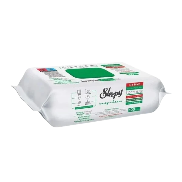 Rengjøringsservietter White Soap- 100pk