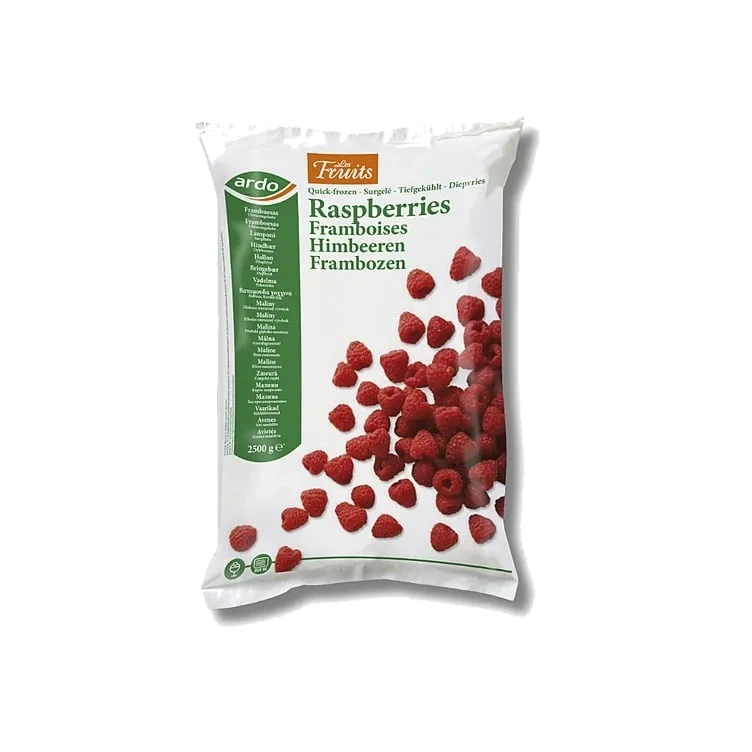 Bringebær 4x2,5kg  t  kg