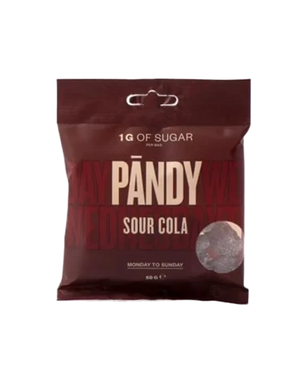 Sour Cola u/Sukker 50g Pändy