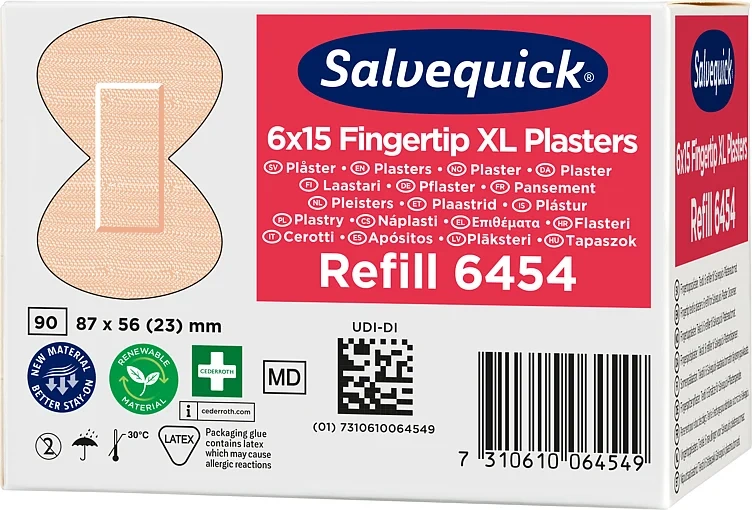 Fingerplaster 6 Refill Salvequick