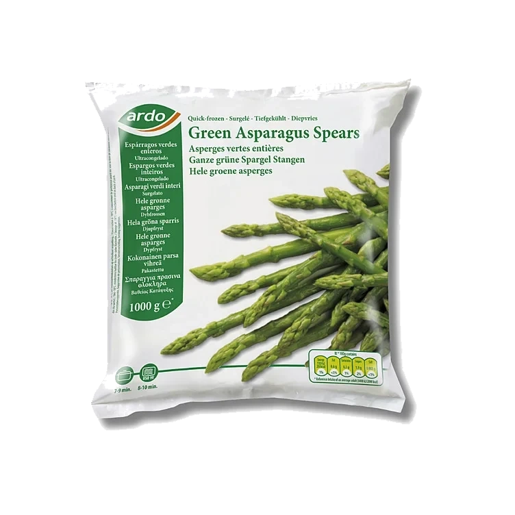 Grønn asparges hel 10/16 10x1kg t kg