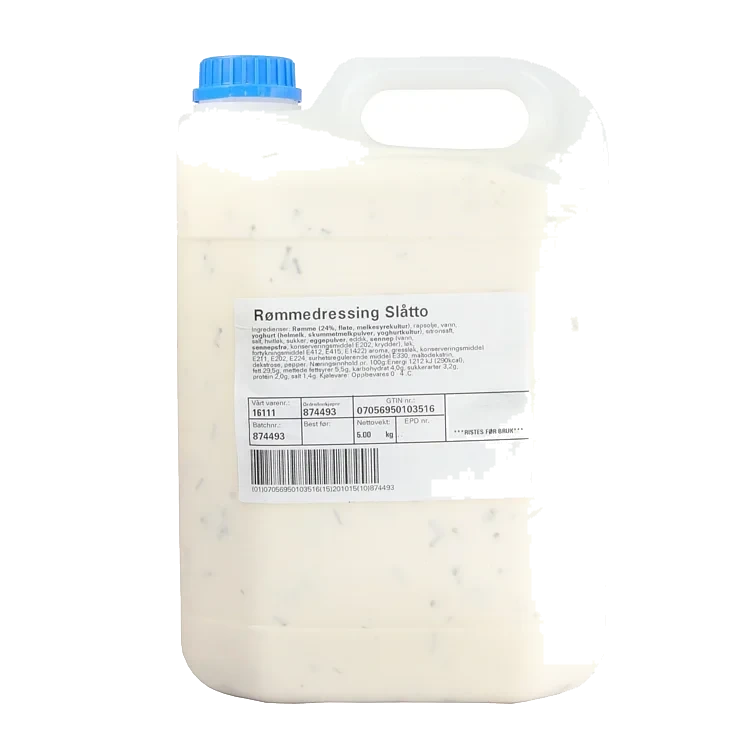 Rømmedressing 5kg Slåtto
