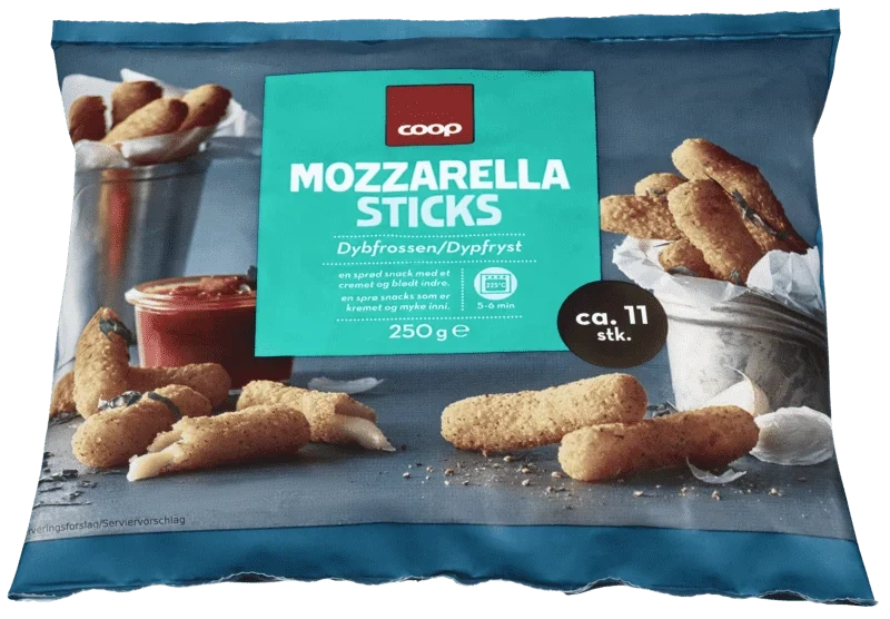 Coop Mozarella Sticks 250g