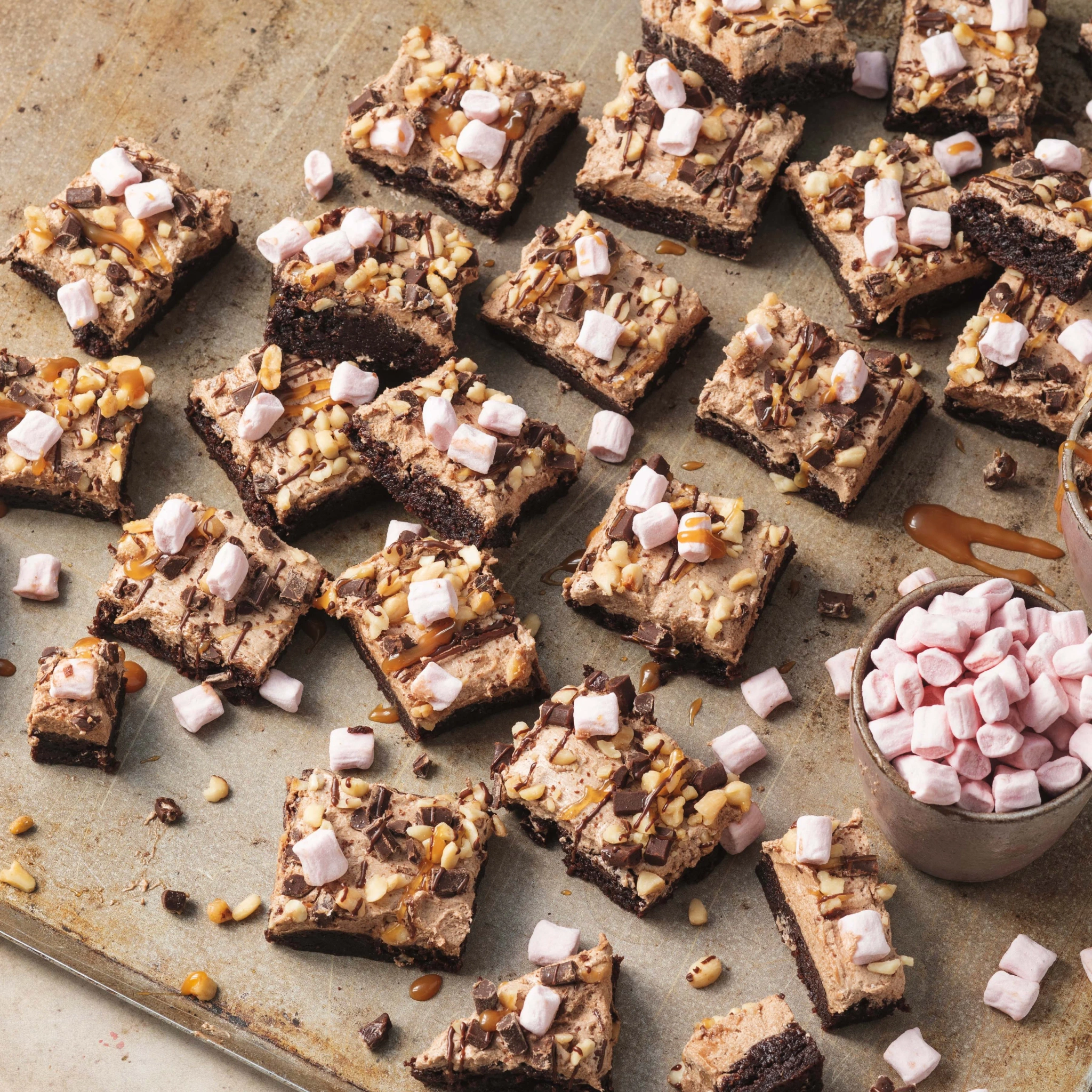 Delicato Rocky Road mini vegansk