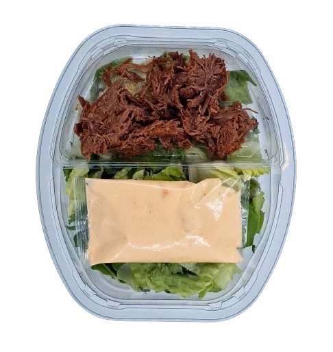 Biffsallad m glasnudlar