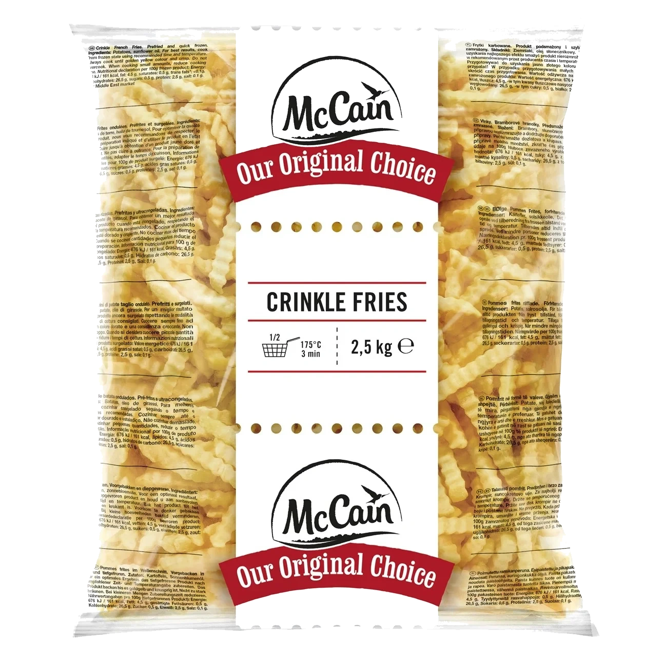 Crinkle Frites 9