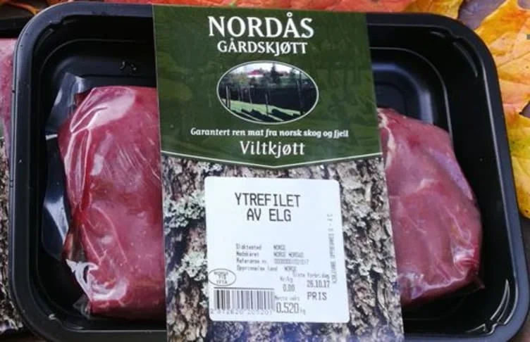 Elg Ytre Filet Fersk Nordås Gårdskjøtt