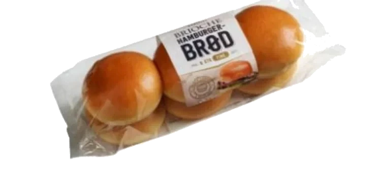 Hamburgerbrød Brioche 6stk 300g United Bakeries