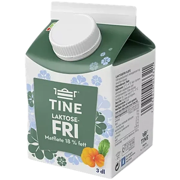 Laktosefri Matfløte 18% 3dl Tine