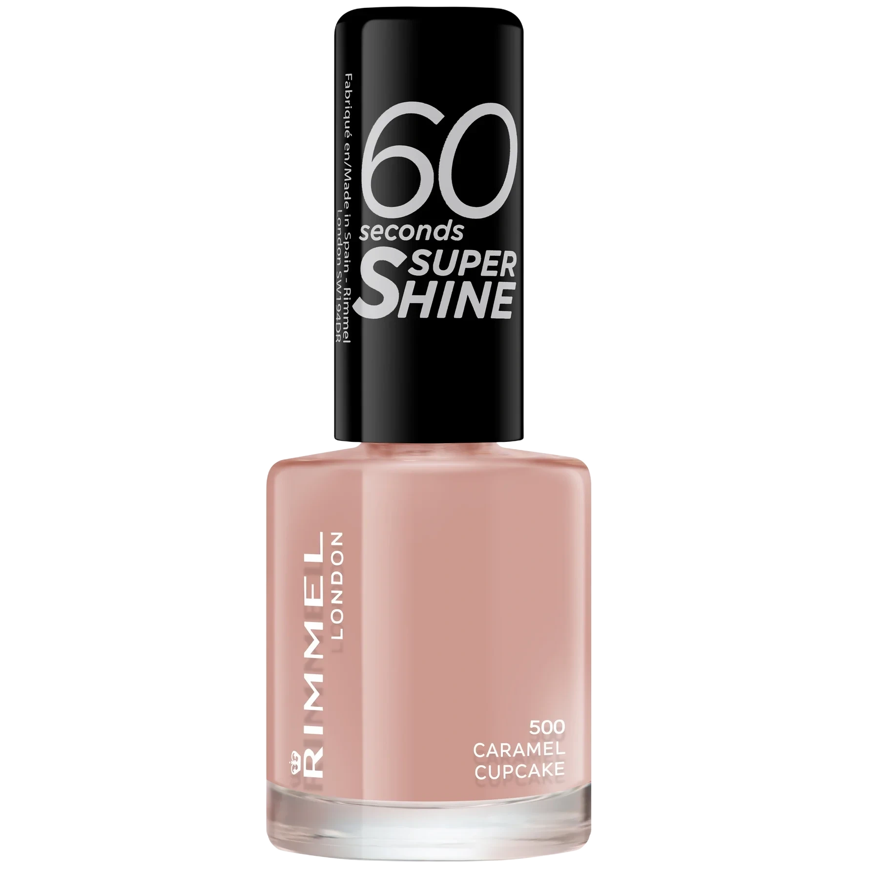 Rimmel 60 Seconds Super Shine Nail Polish Caramel Cupcake