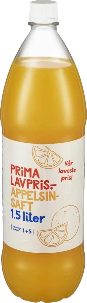 Appelsinsaft 1,5 l