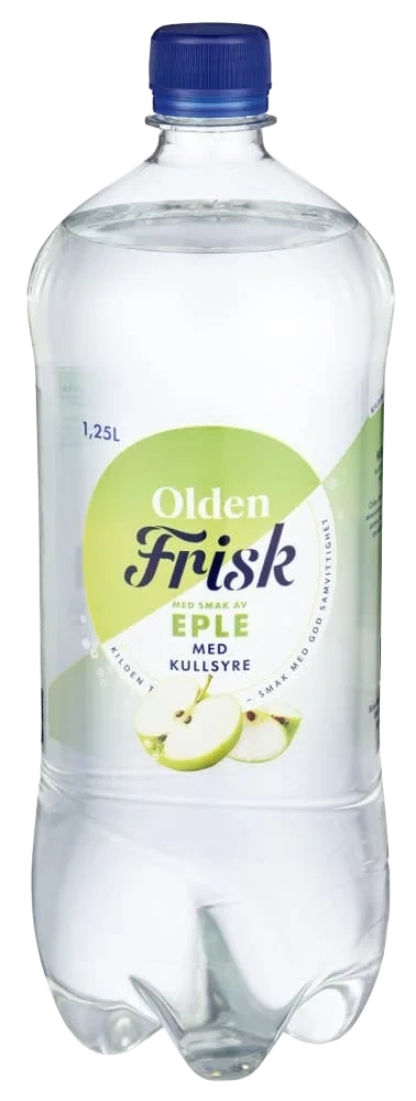 Olden Frisk Eple 1,25l flaske