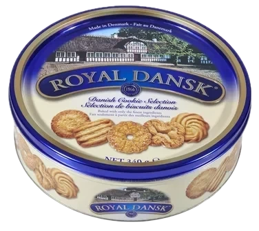 Danish Cookie Selection 340g Royal Dansk