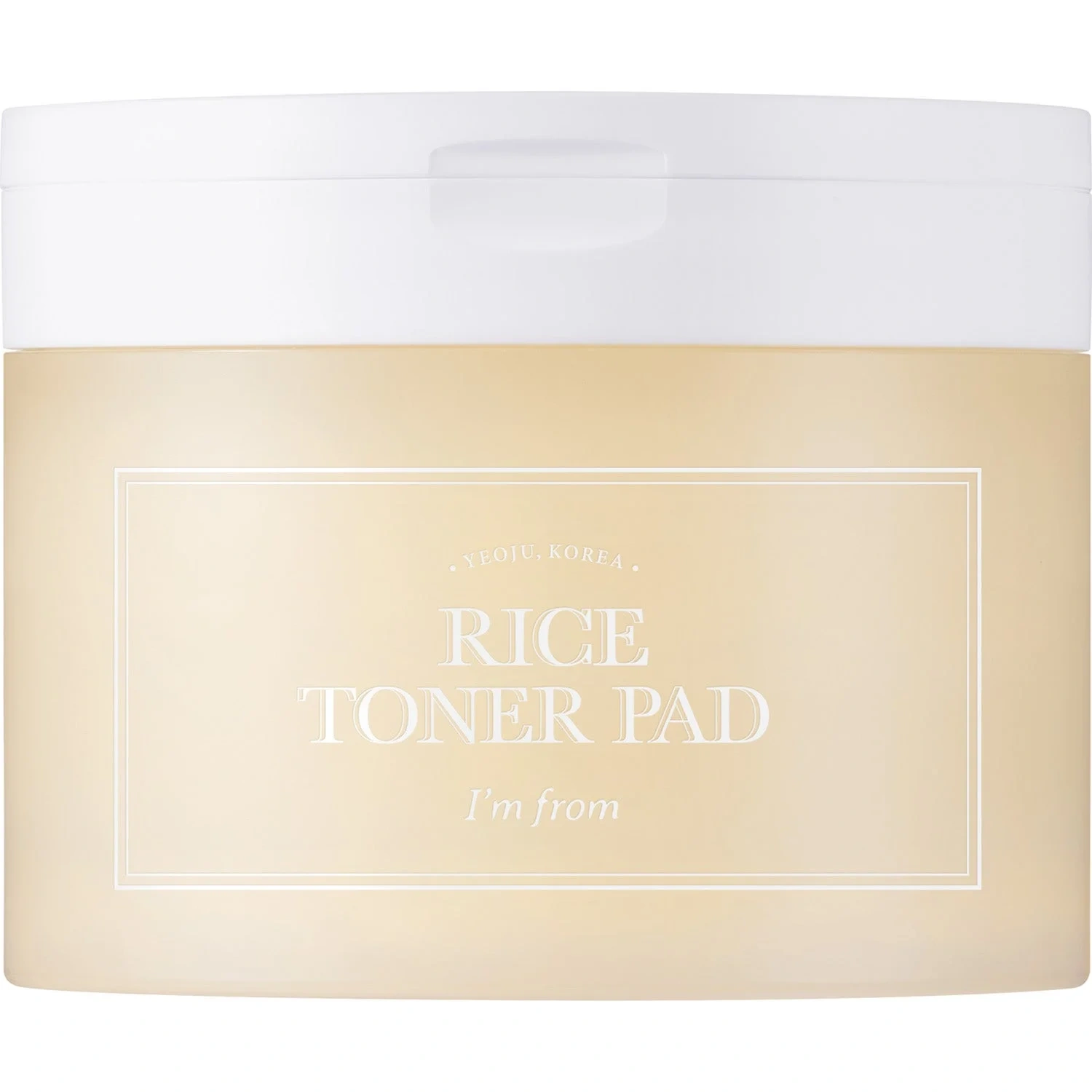 I'm from Rice Toner Pad
