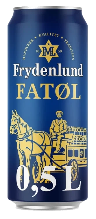 Frydenlund Fatøl 0,5l boks
