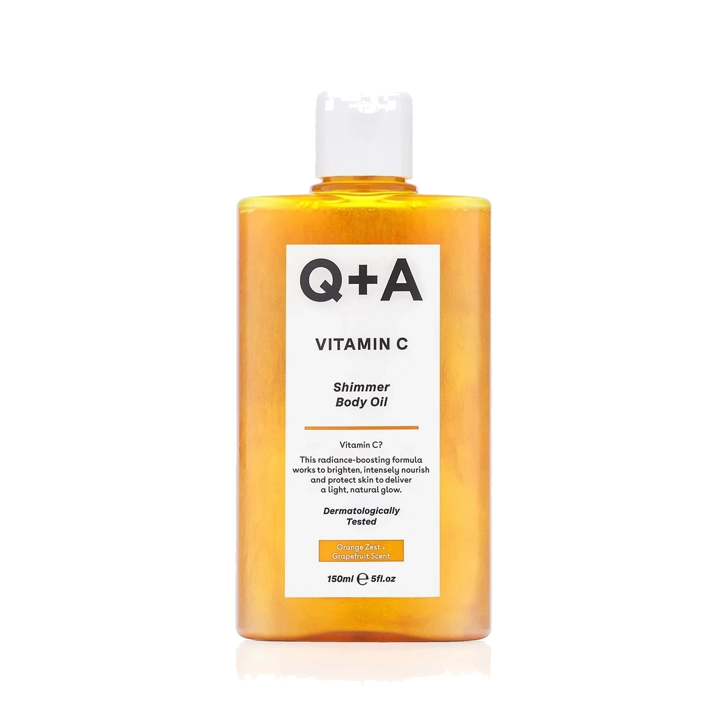 Q+A Vitamin C Shimmer Body Oil