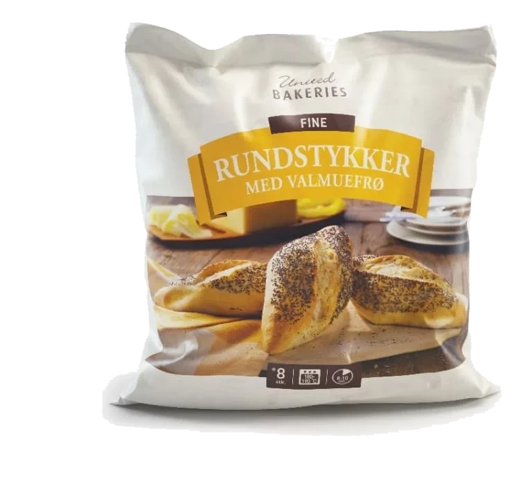 Fine Rundstykker Valmuefrø Kh 640g