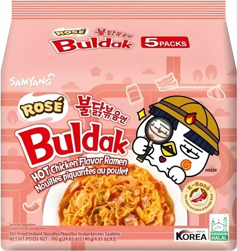 Samyang Buldak Rose 5-pack 700g