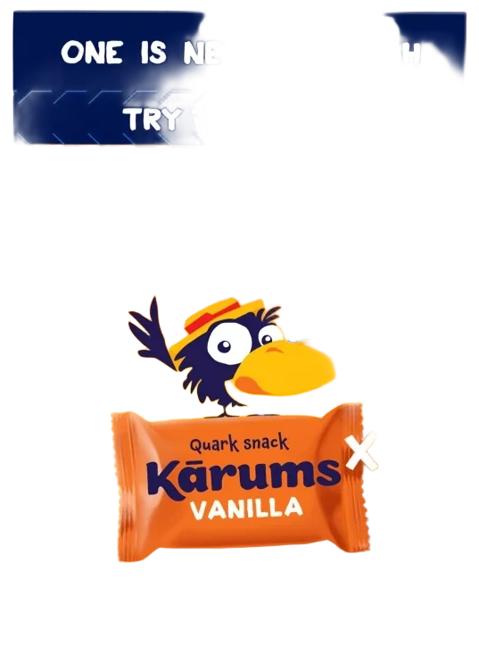 Kvargdessert med Van m/Vaniljesmak 225g Karums