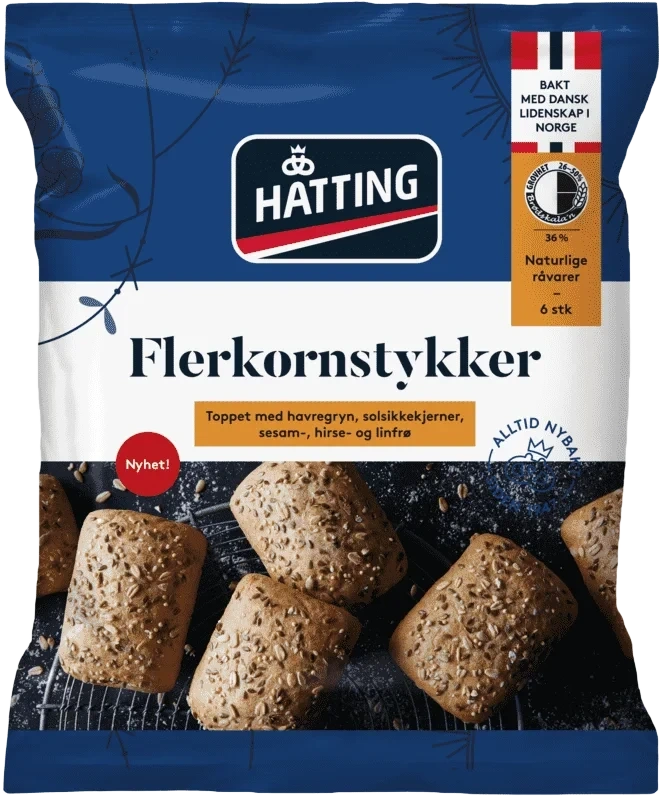 Hatting Flerkornstykker 420g