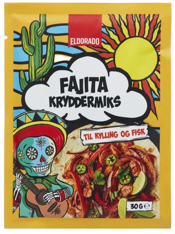 Fajita Kryddermix 30g Eldorado
