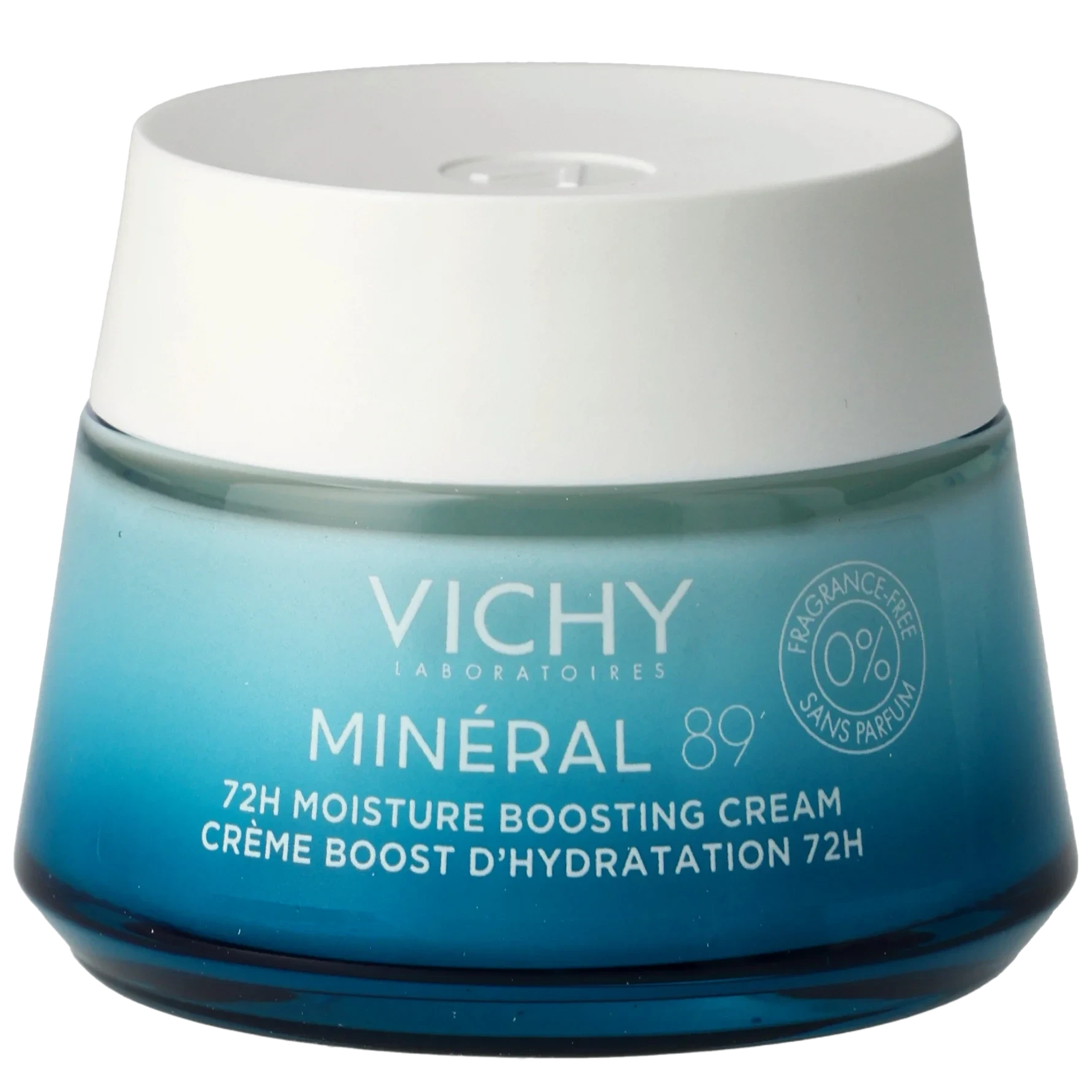 Vichy Minéral 89 72H Moisturising Boosting Cream Fragrance Free 50 ml