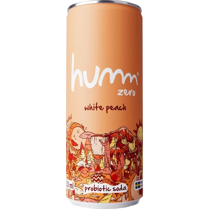 Soda White Peach Zero