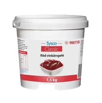 Rödvinbärsgelé