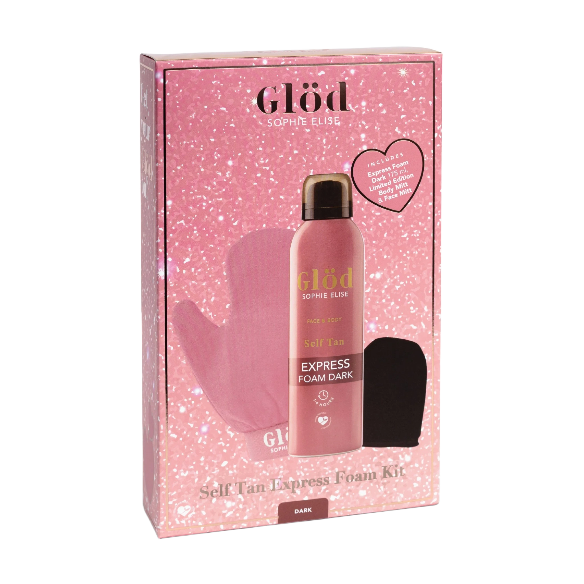 Glöd Sophie Elise Self Tan Express Foam Dark Kit, 1 sett