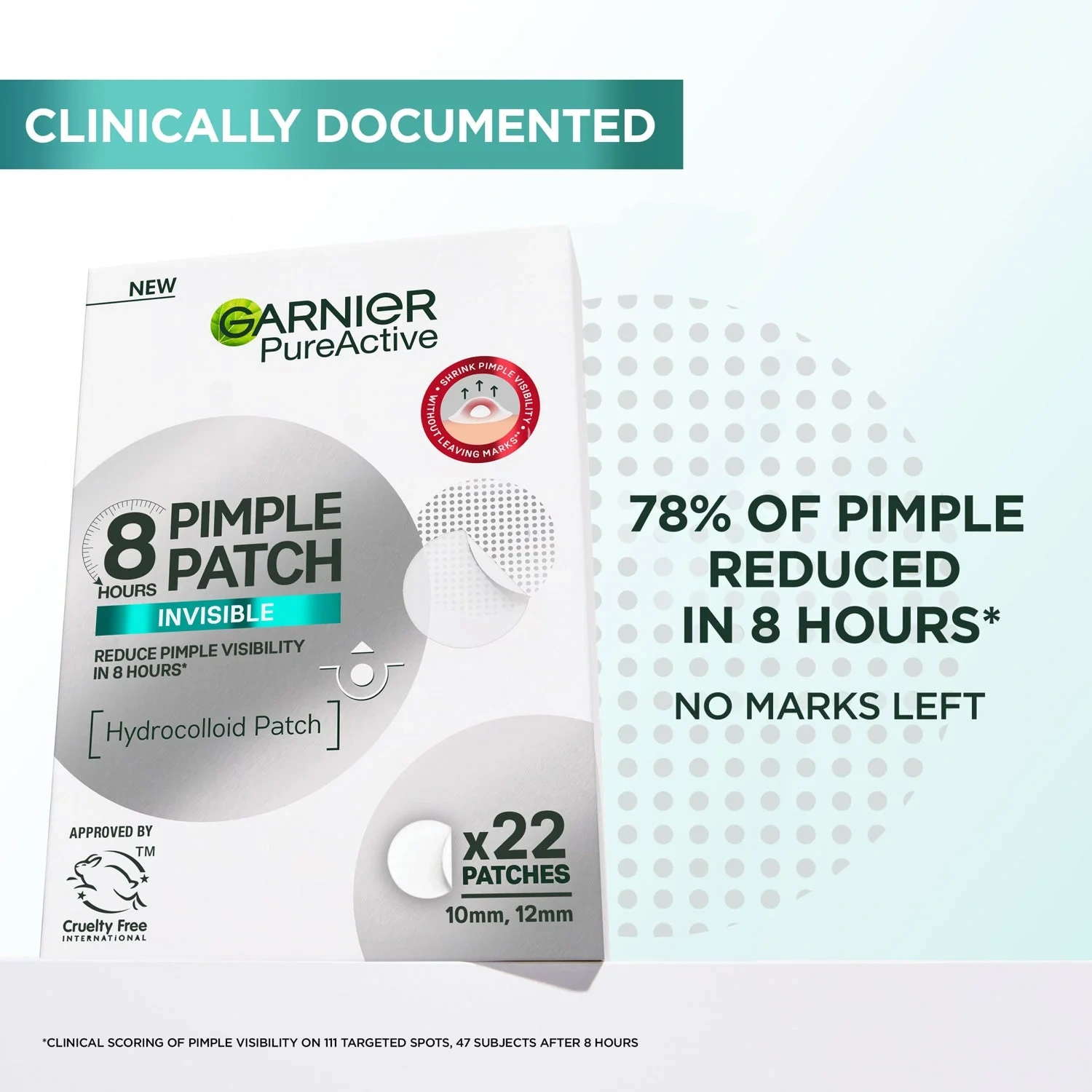 Pimple patch Invisible 22-pack